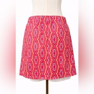 J.McLaughlin Pink Geo Skort Size M NWT Golf Tennis